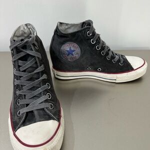 AUTHENTIC CONVERSE Chuck Taylor Hidden Wedge Sneaker size 8